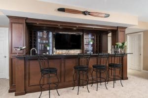 Custom Bar by Liston Design Build