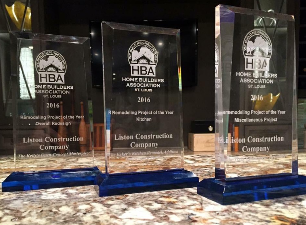 Home Builders Association Awards Won by Liston Design Build