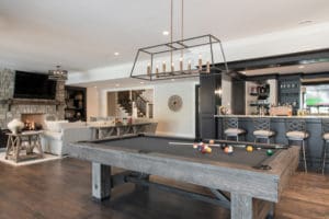 Basement renovation by Liston Design Build