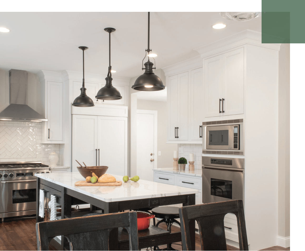 remodeled kitchen by liston design build