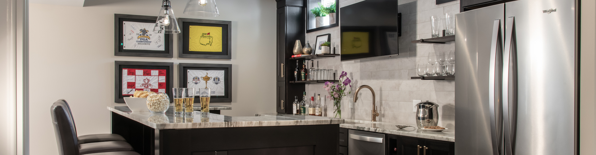 Liston – Cassat Lower Level-header Basement remodel by Liston Design Build