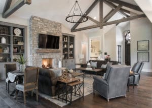 Living room renovation by Liston Design Build