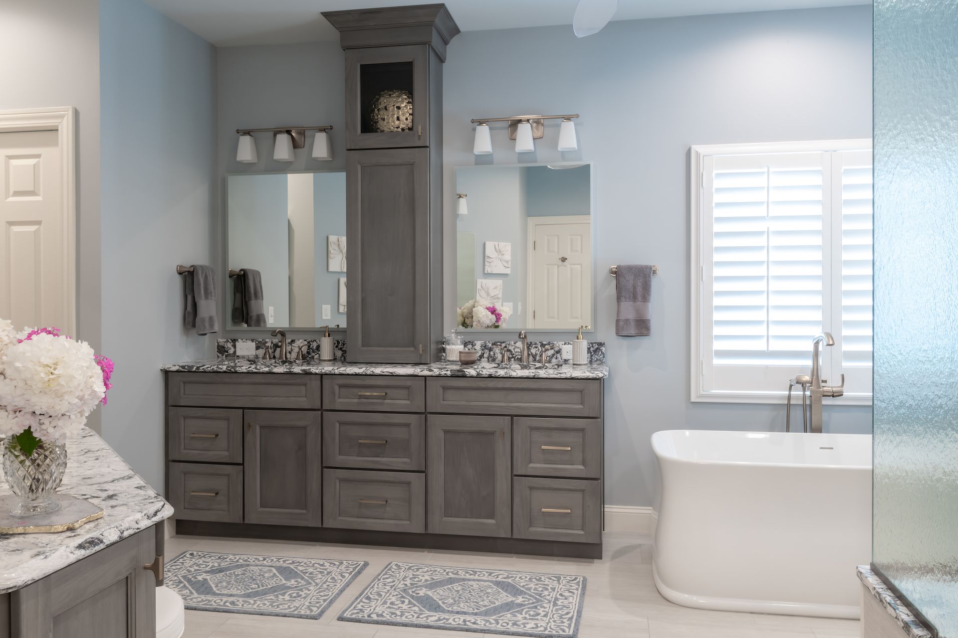 Master bathroom remodel by Liston Design Build