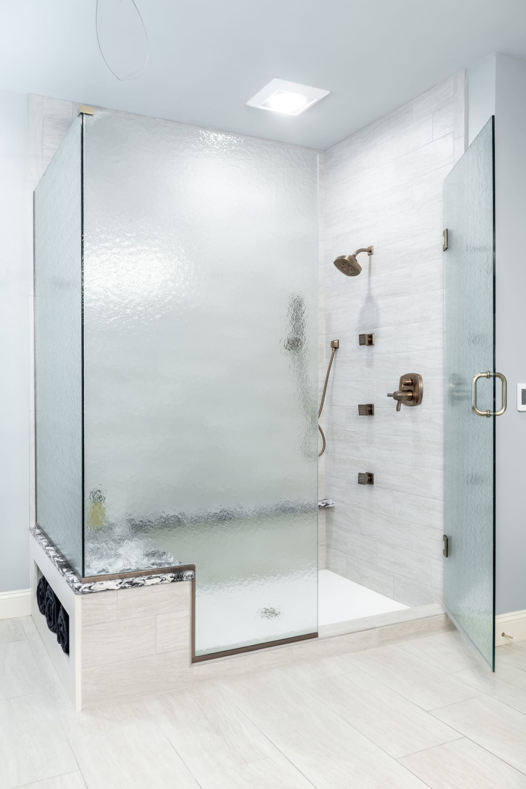 Master bathroom remodel by Liston Design Build