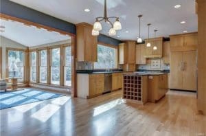 Before kitchen redesign by Liston Design Build